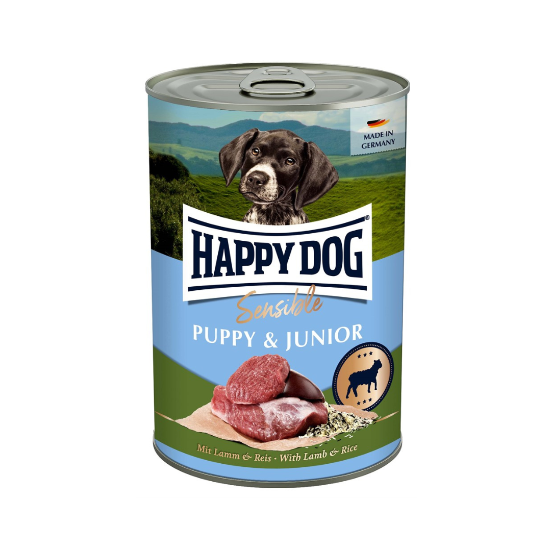 HappyDog konserv, Puppy lamm 400g x 6