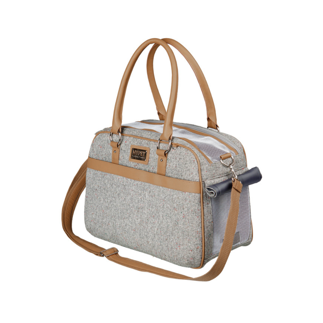 Trixie Transportväska Helen, 19 × 28 × 40 cm, grå