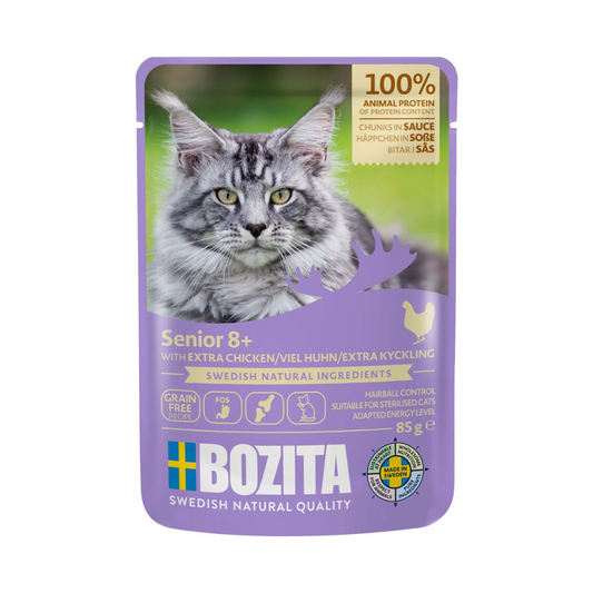 Bozita Senior 8+ Chicken 85 g x 12