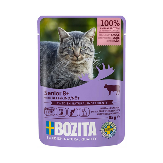 Bozita senior 8+ Beef 85 g x 12