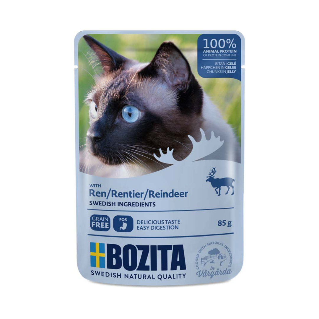 Bozita katt Ren i gelé 85g x 12