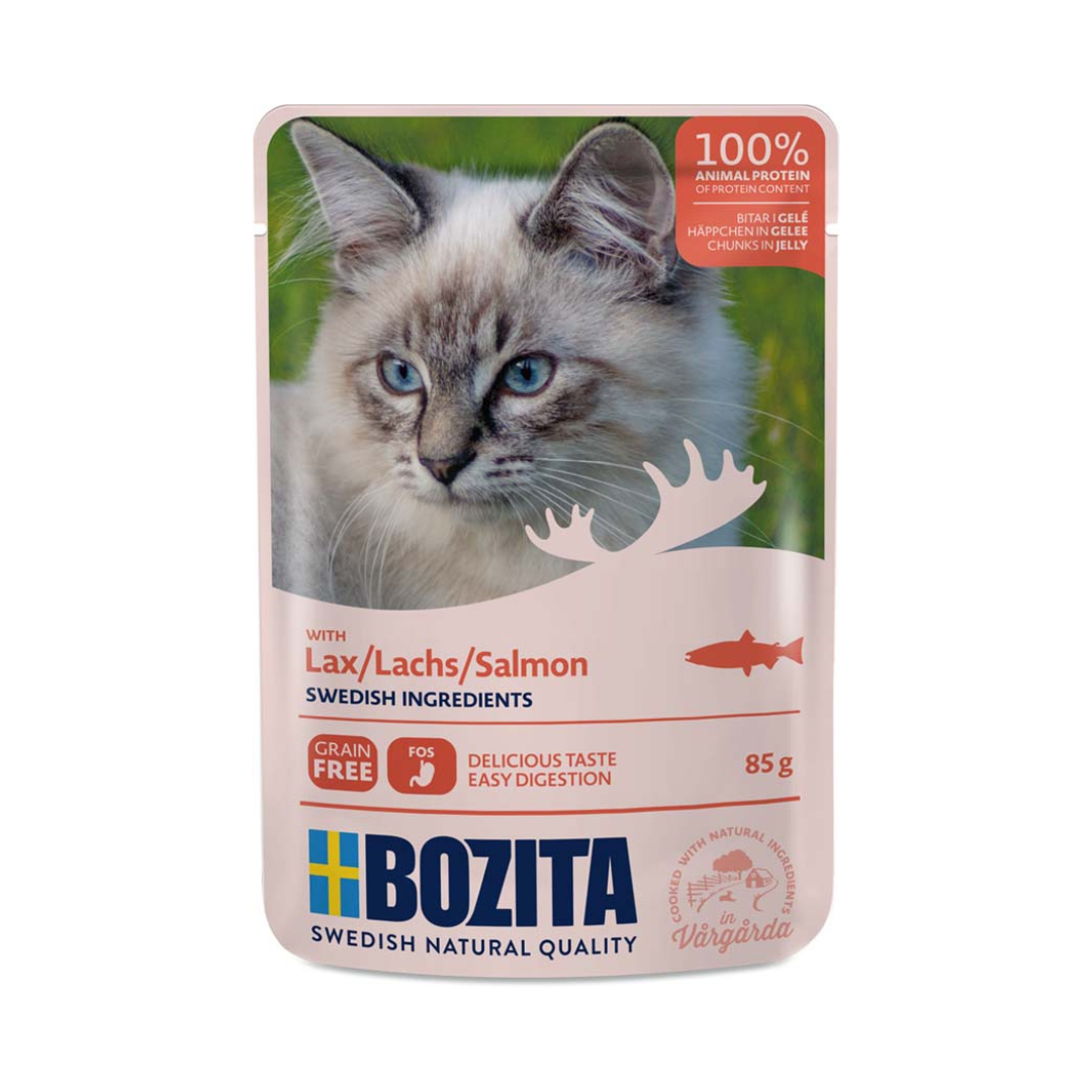 Bozita katt Lax i gelé 85g x 12