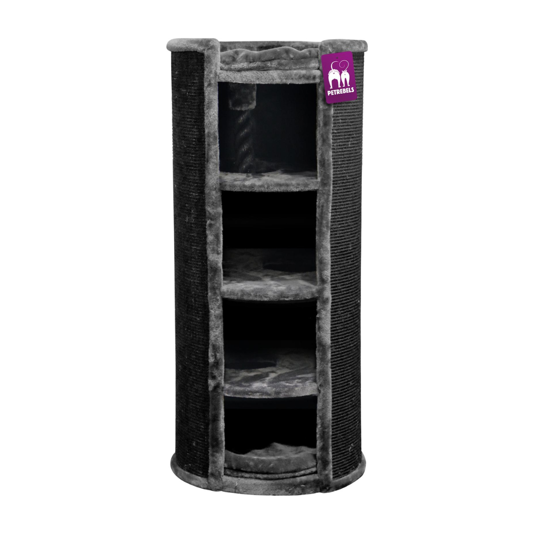 Petrebels Cat Tower Super Dome Svart