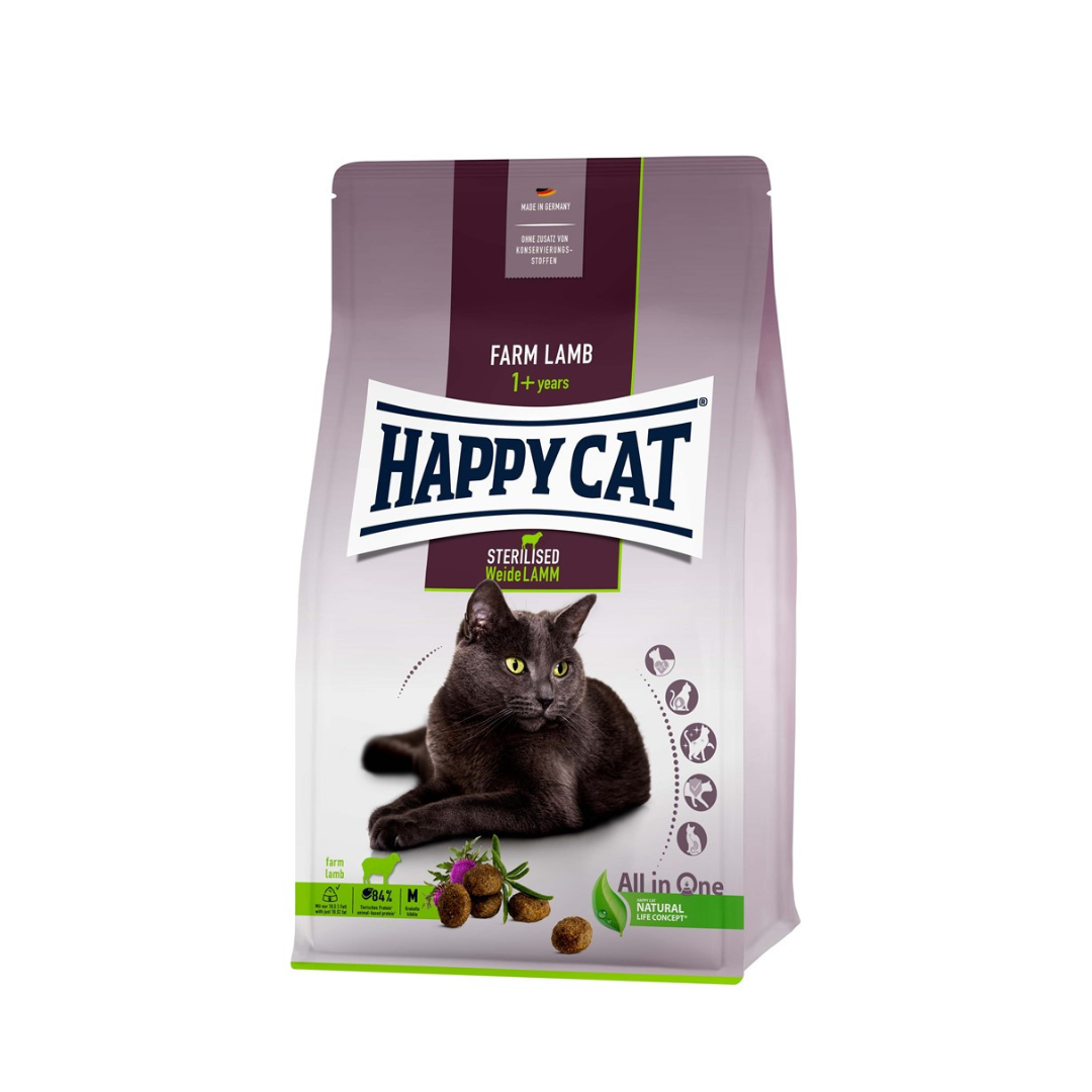 HappyCat Adult sterilised lamm