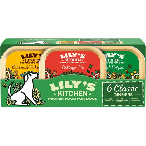 Lilys Kitchen Klassiska middagsbrickor Multipack