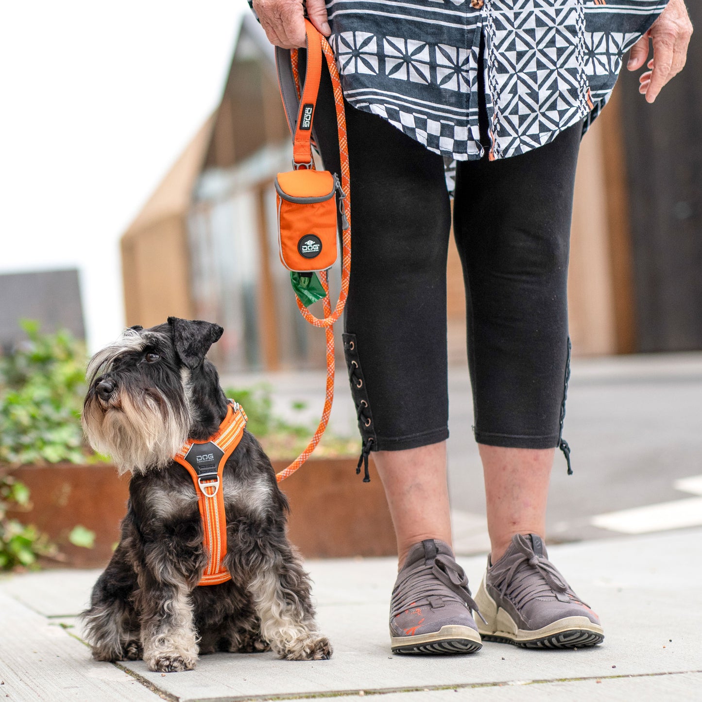 Dog Copenhagen Urban Rope Leash Orange