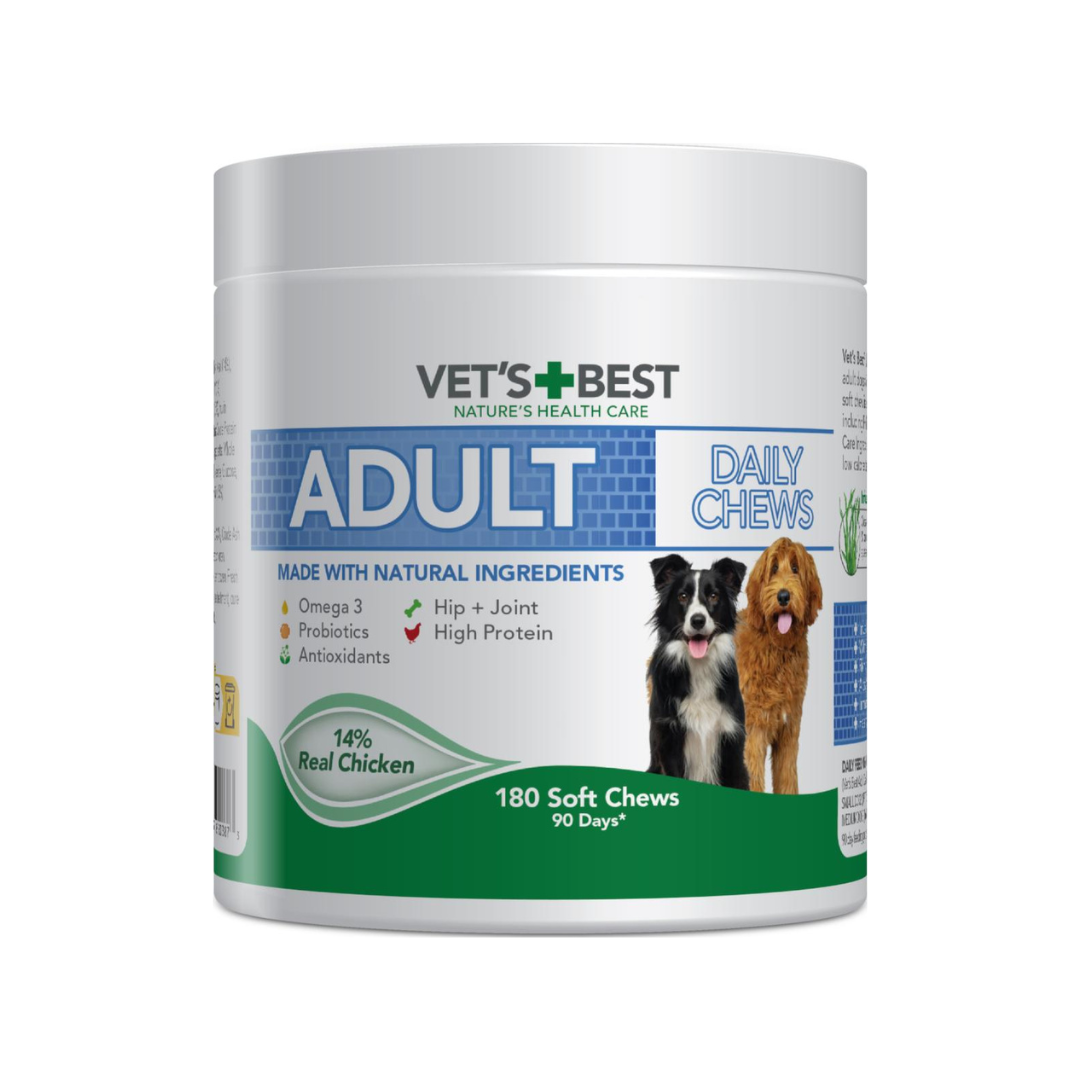 Vets Best Daily Chews - Adult