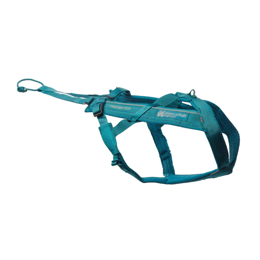 Non-stop Dogwear Freemotion Dragsele 5.0 Teal