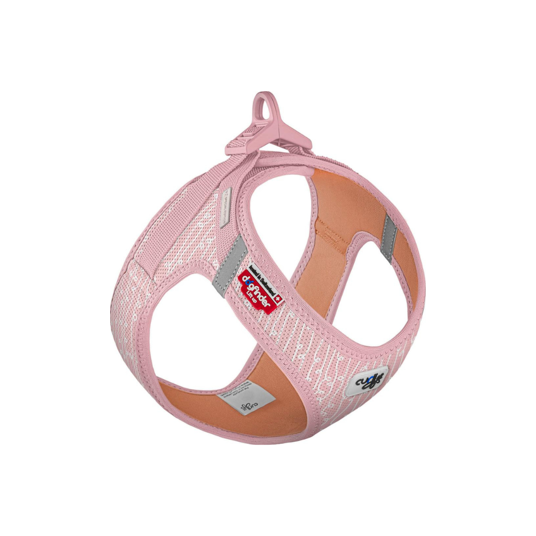 Curli Vest sele Clasp Air-Mesh Fondant Pink