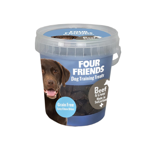 Four Friends Dog Training Treats Beef & Liver 400g