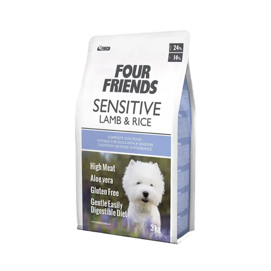 FourFriends Sensitive Lamb & Rice Torrfoder Hund