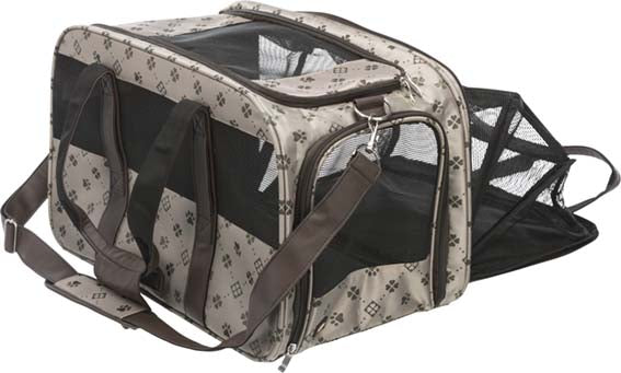 Trixie Transportväska Maxima utfällbar 33x32x54cm Beige/Brun