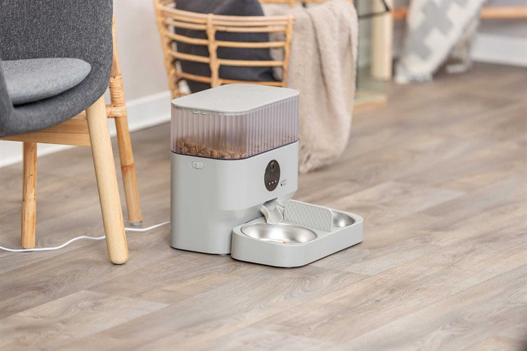 Trixie Matskål Dubbel Vit