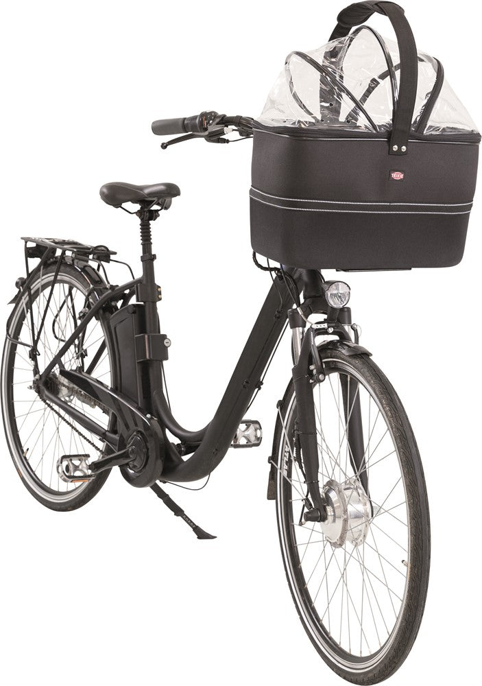 Trixie Cykelkorg front med nät 41 × h47 × 39 cm Svart