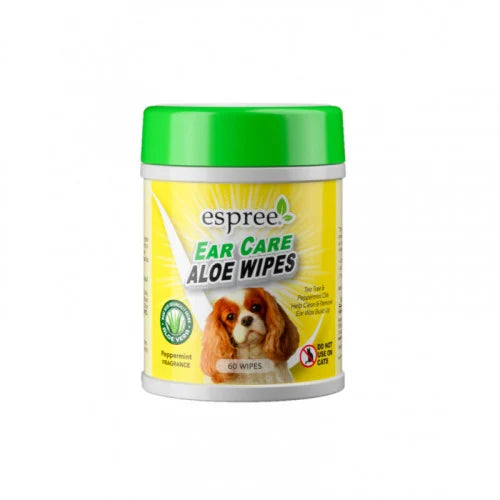 Espree Ear Care Aloe Wipes