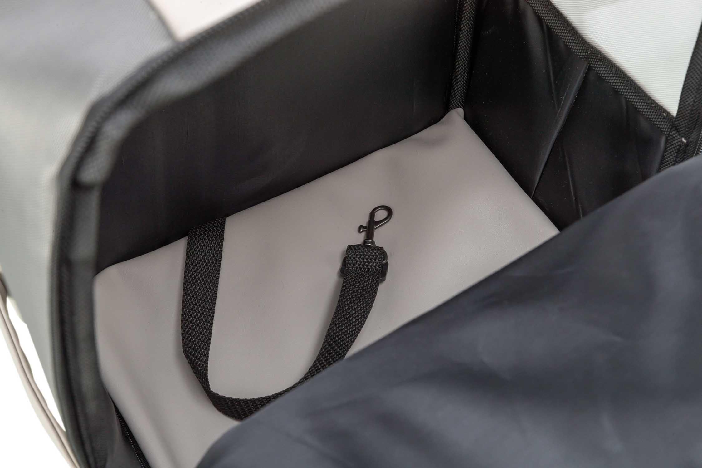 Ryggsäck Citystyle, 30 × 20 × 40 cm, ljusgrå