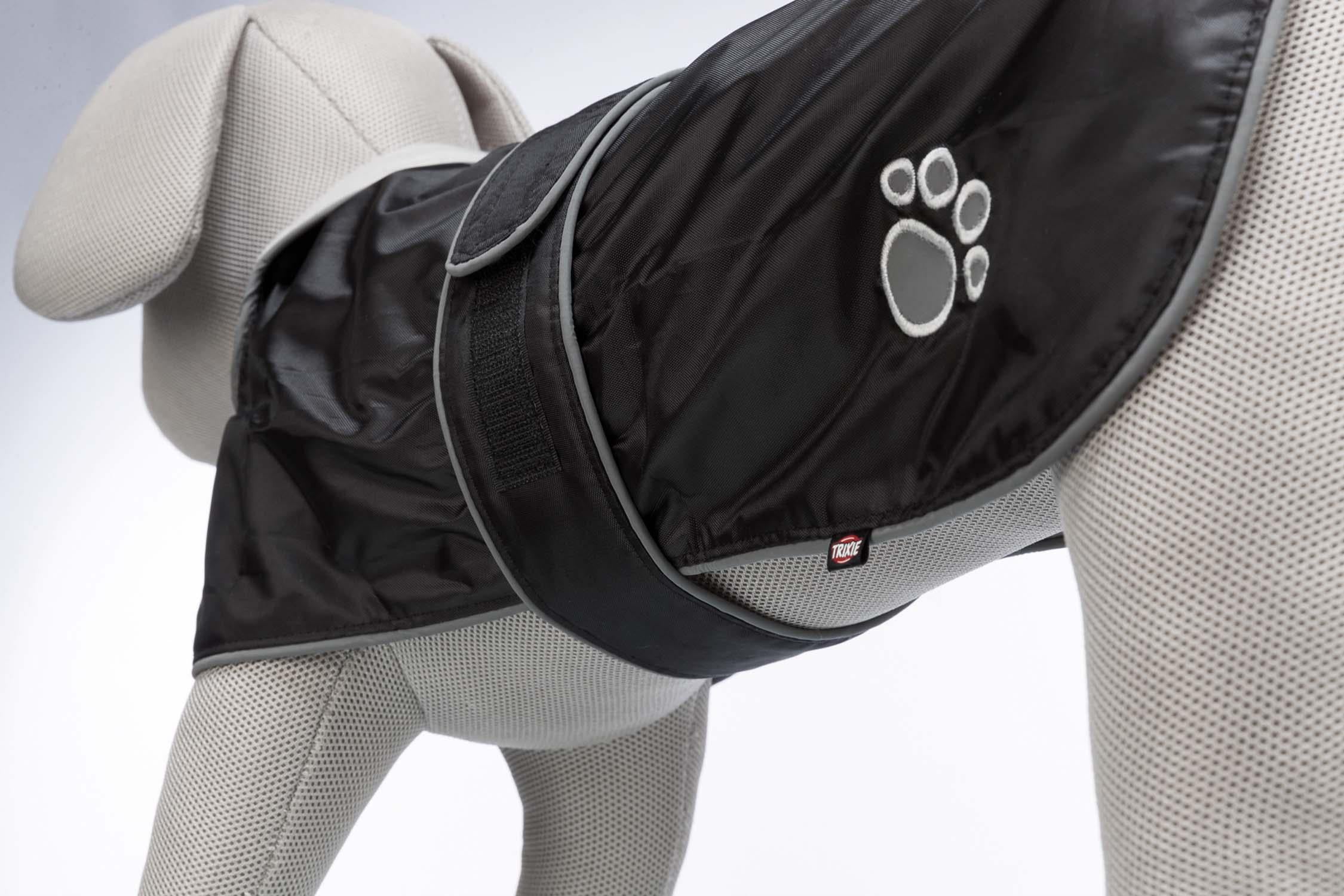 Orléans Hundtäcke Reflex/Fleece 55 cm, svart