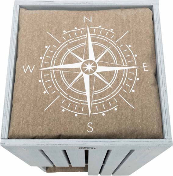 BE NORDIC Cat-Tower Juna , 38 x h77 x 38 cm, grå