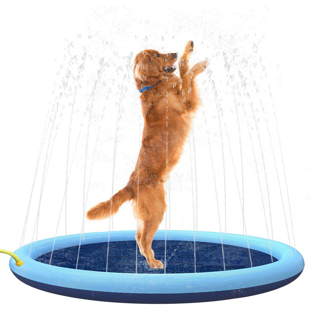 Ozami Dog Splash Pool Ø150cm Blå