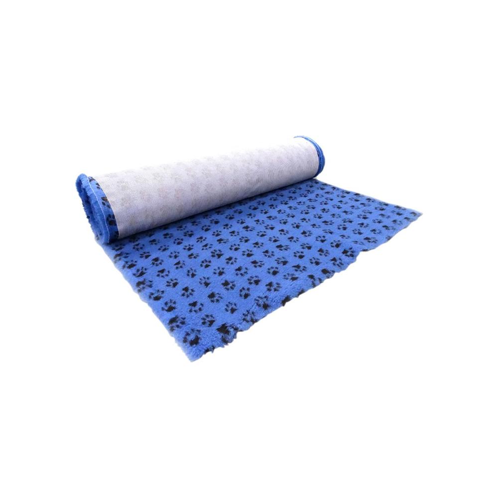 Companion Profleece Tæpperulle Med Poter 16 Meter Blå/Svart