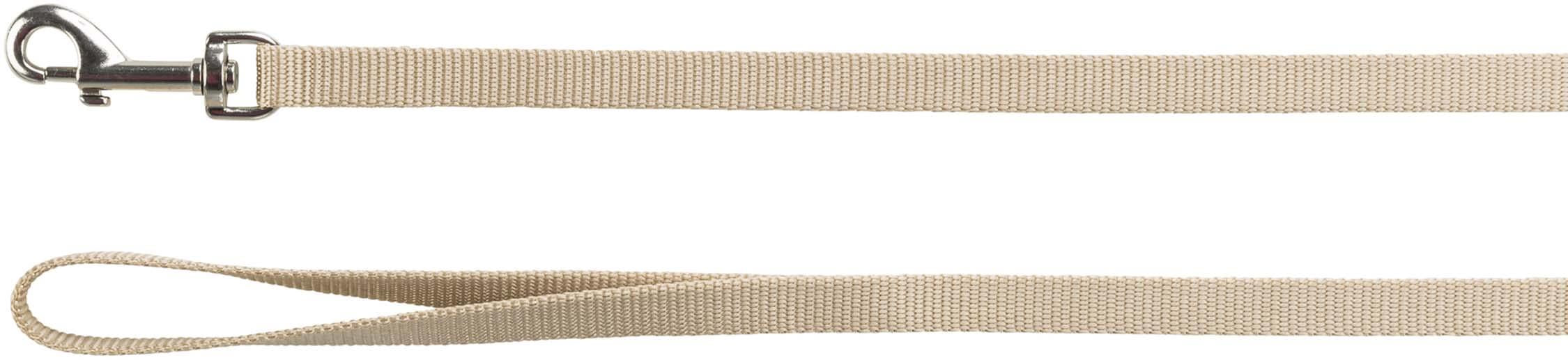 Kattsele+koppel XXL, 34-57 cm/13 mm. 120 cm, nylon, bl. färger