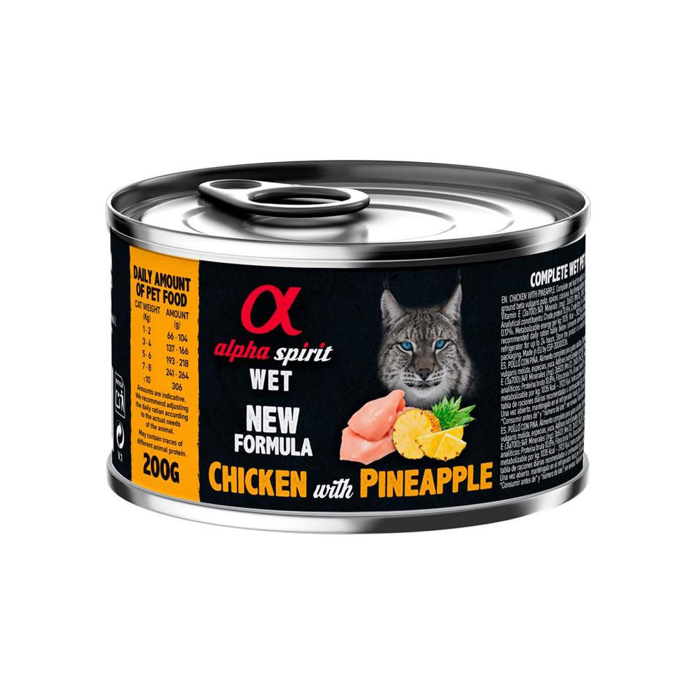 Alphaspirit Alphaspirit Cat Kyckling Med Ananas X 6