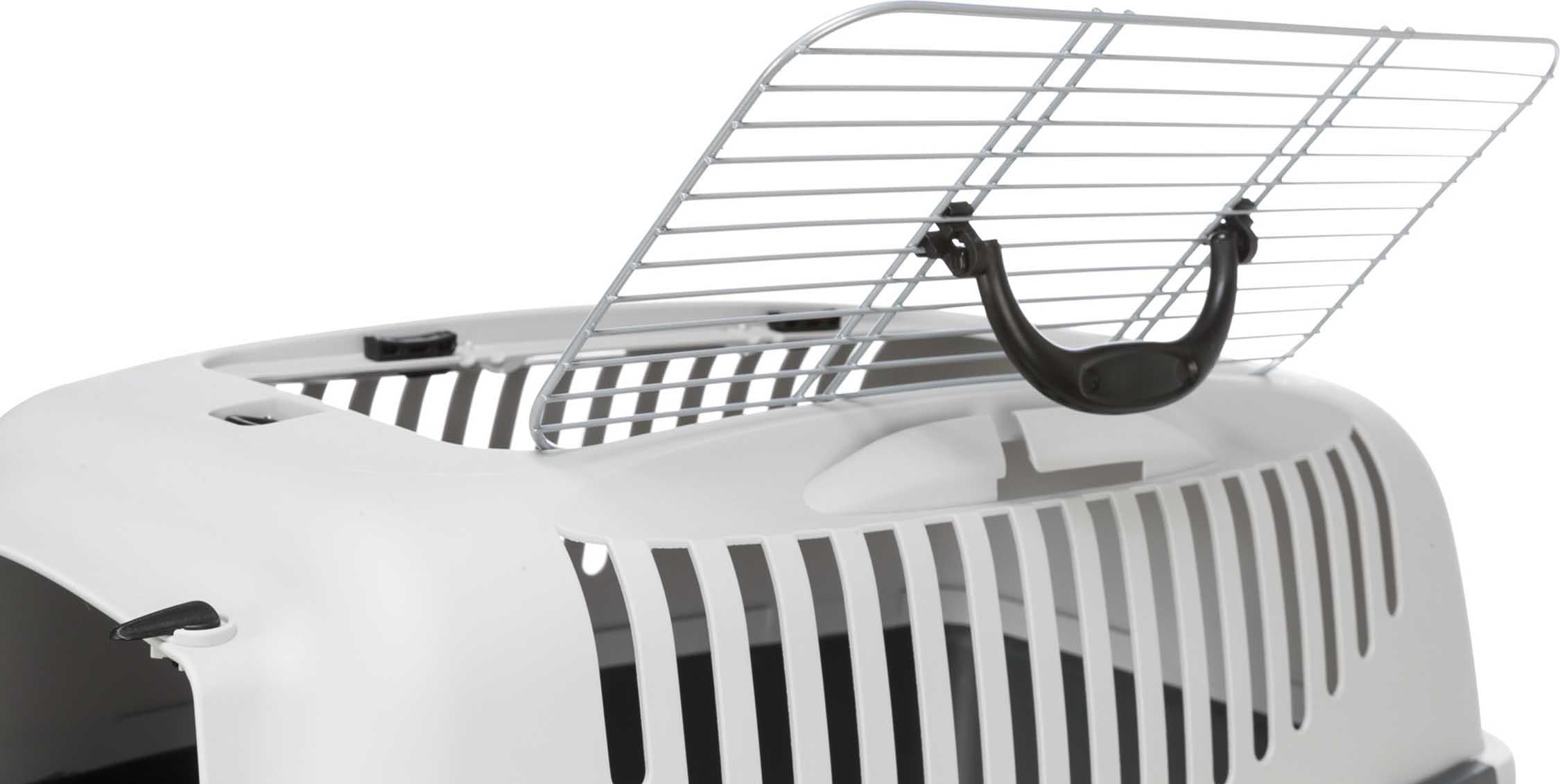 Transportbur Capri 3, Open, 40 x h38 x 61 cm, grå