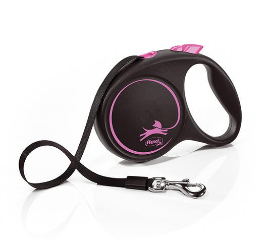 Flexi Black Design - band Rosa