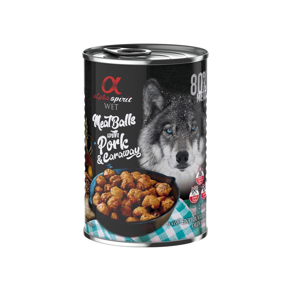 Alphaspirit Kødboller Med Svinekød Og Kommen X 6