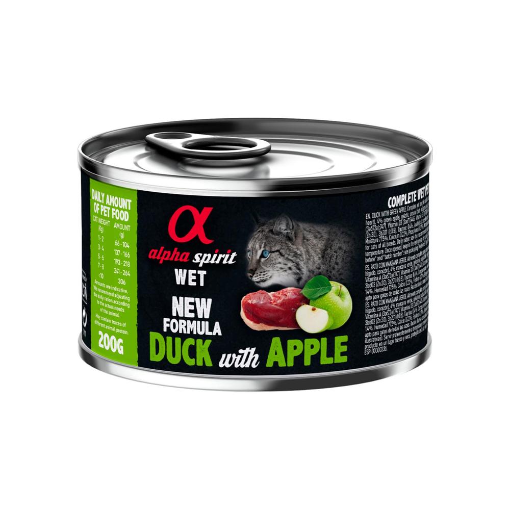 Alphaspirit Alphaspirit Cat Anka Med Grönt Äpple X 6