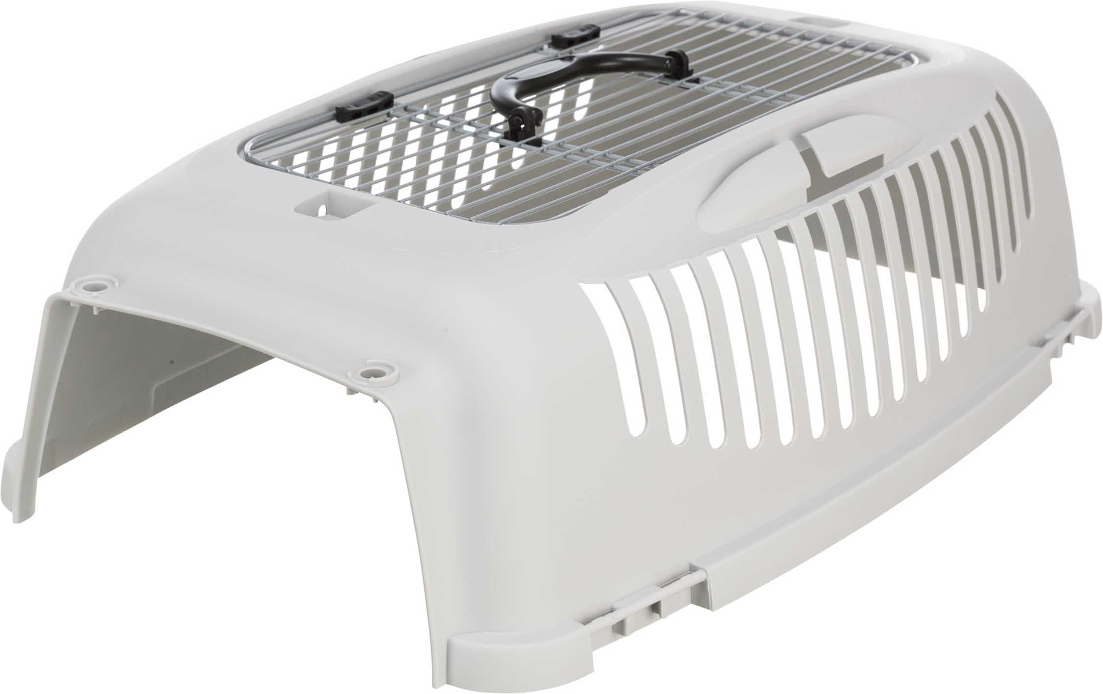 Transportbur Capri 3, Open, 40 x h38 x 61 cm, grå