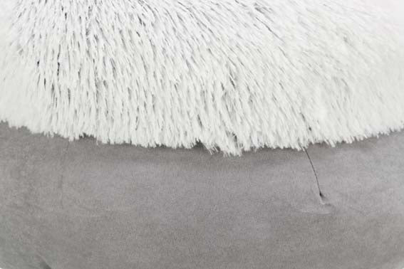 Harvey bädd, ø 45 cm, grå/vit-svart