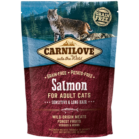 Carnilove Cat Salmon Sensitive & Long Hair