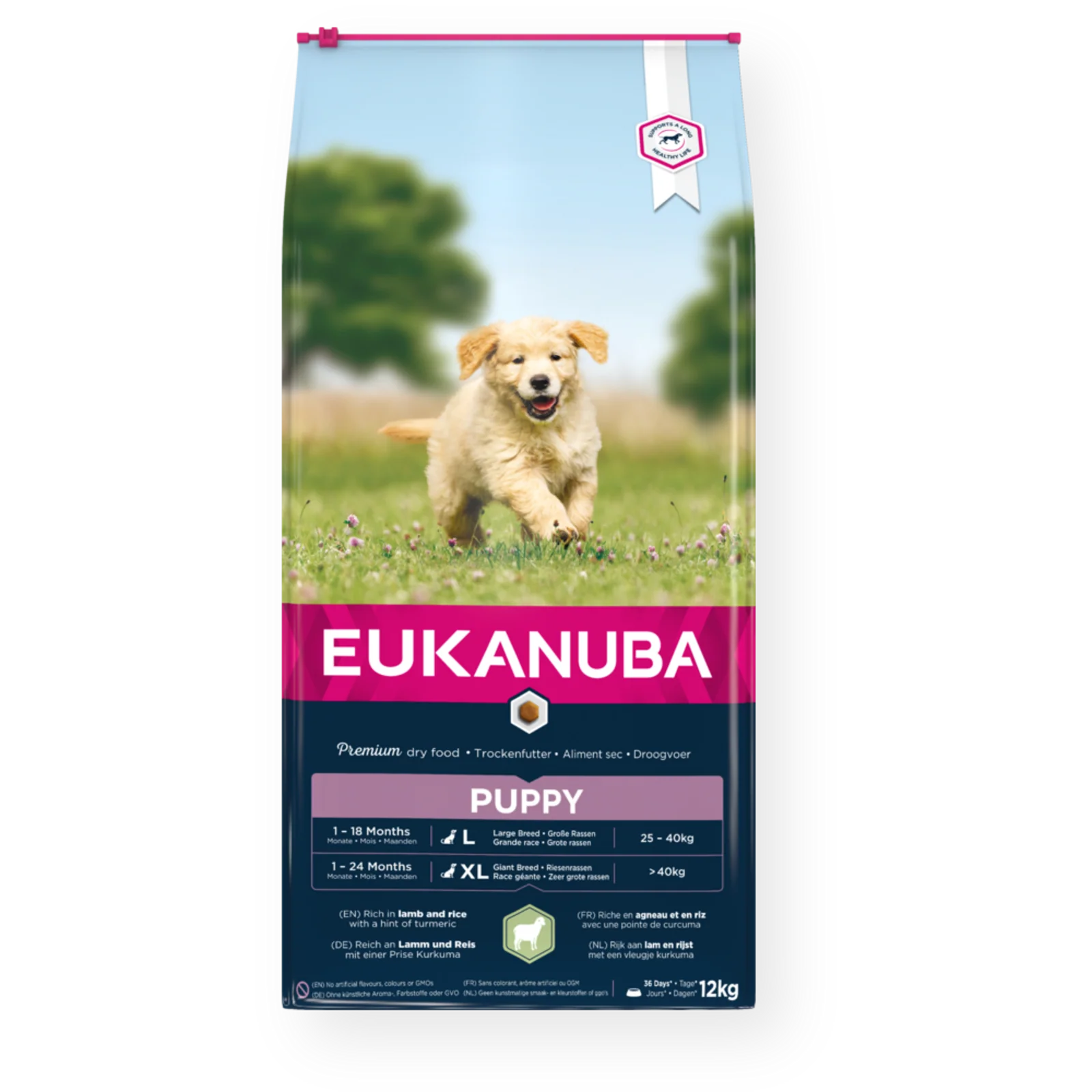 Eukanuba Dog Puppy & Junior Large Lamb & Rice