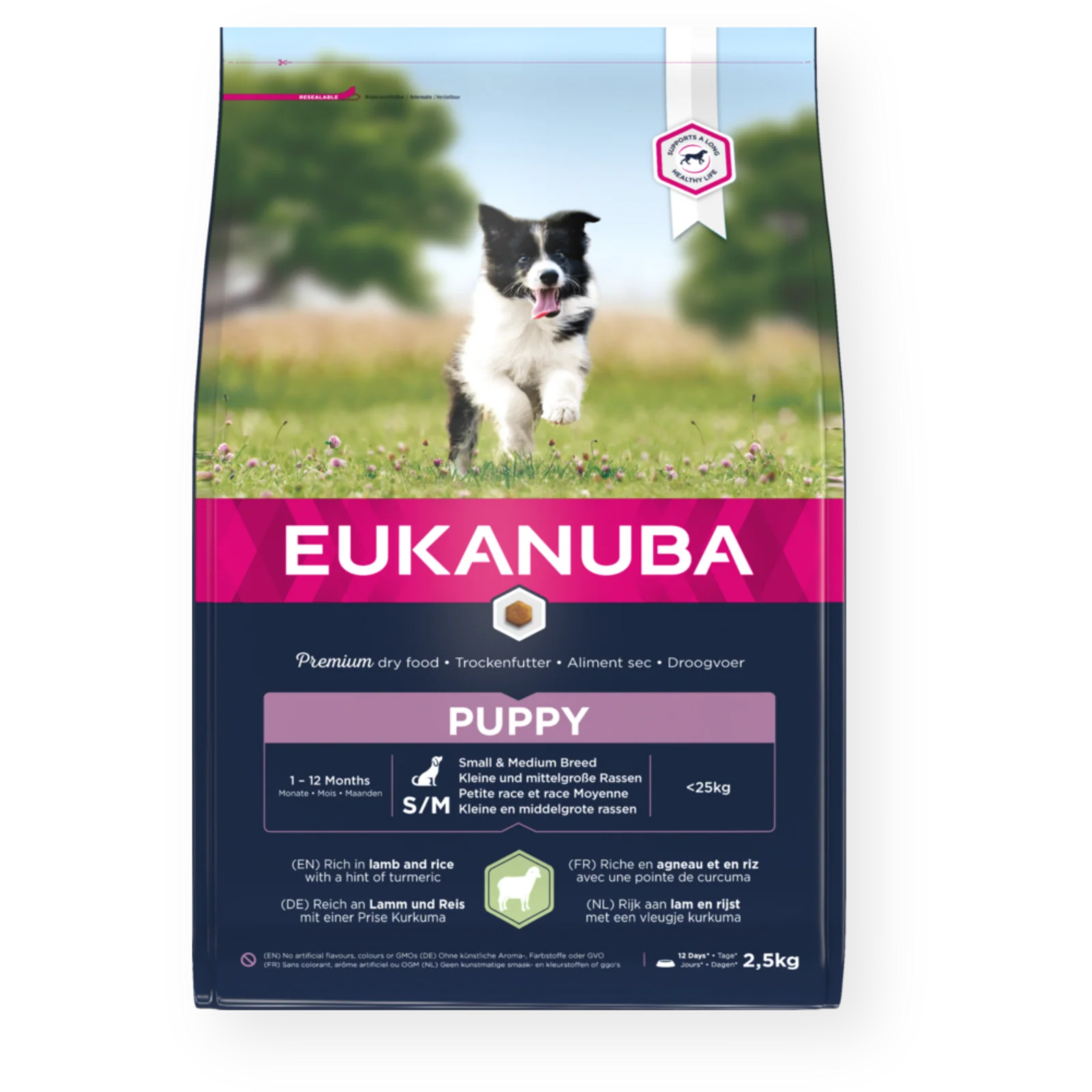 Eukanuba Dog Puppy & Junior Small/Medium Breed Lamb & Rice