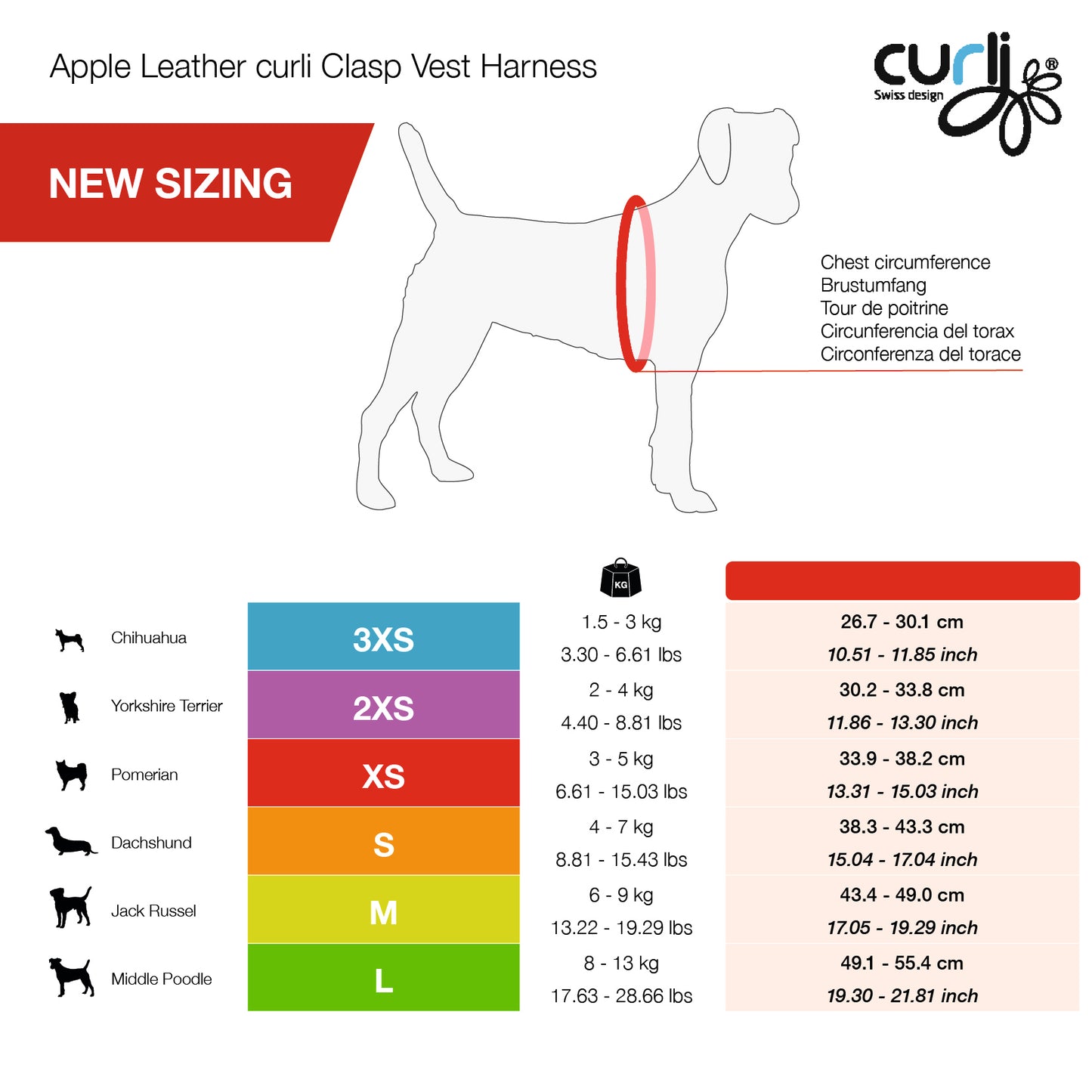 Curli Vegan Apple Leather Harness Brun