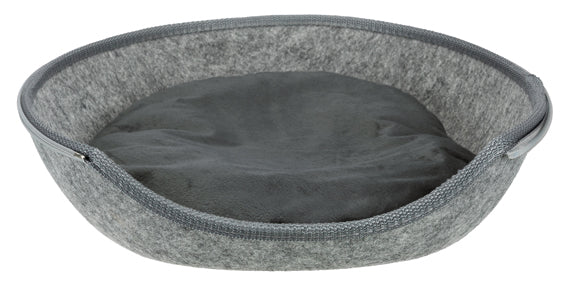 Luna igloo, filt, 40 × h24 × 46 cm, ljusgrå