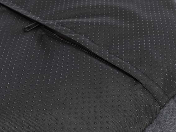 Harvey bädd, ø 45 cm, grå/vit-svart