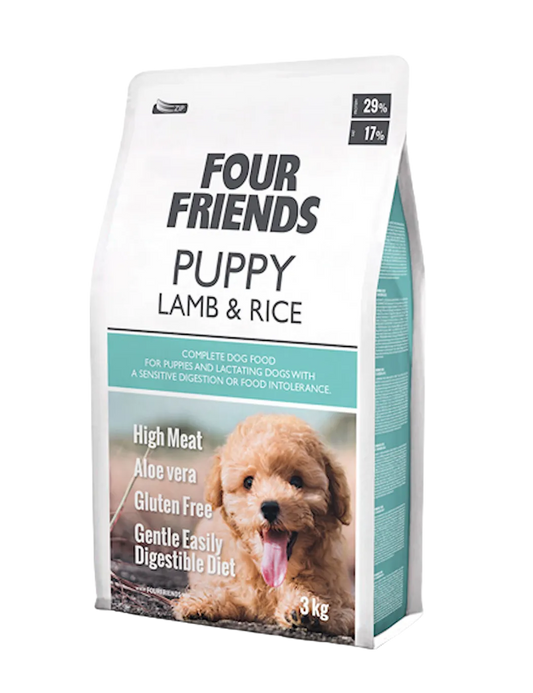 FourFriends Dog Puppy Lamb & Rice