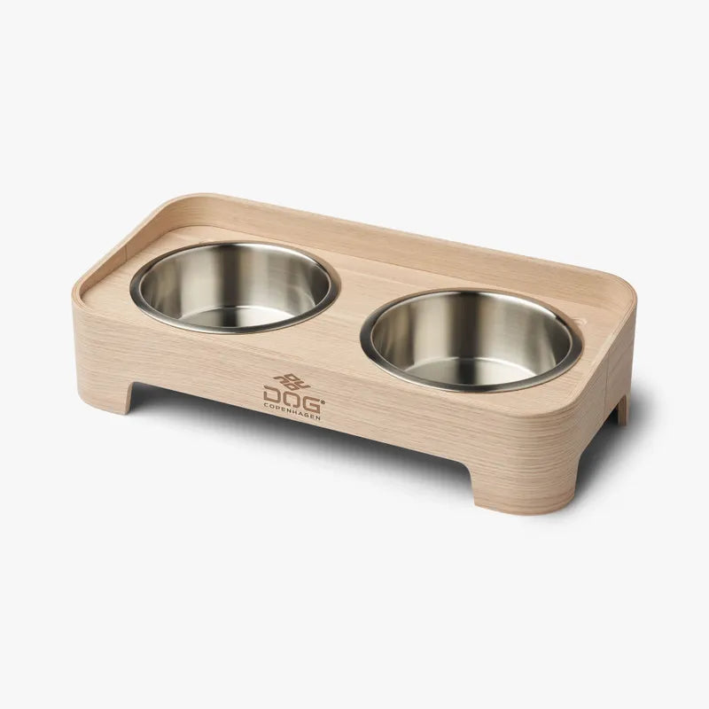 Dog copenhagen Skagen matskål Oak