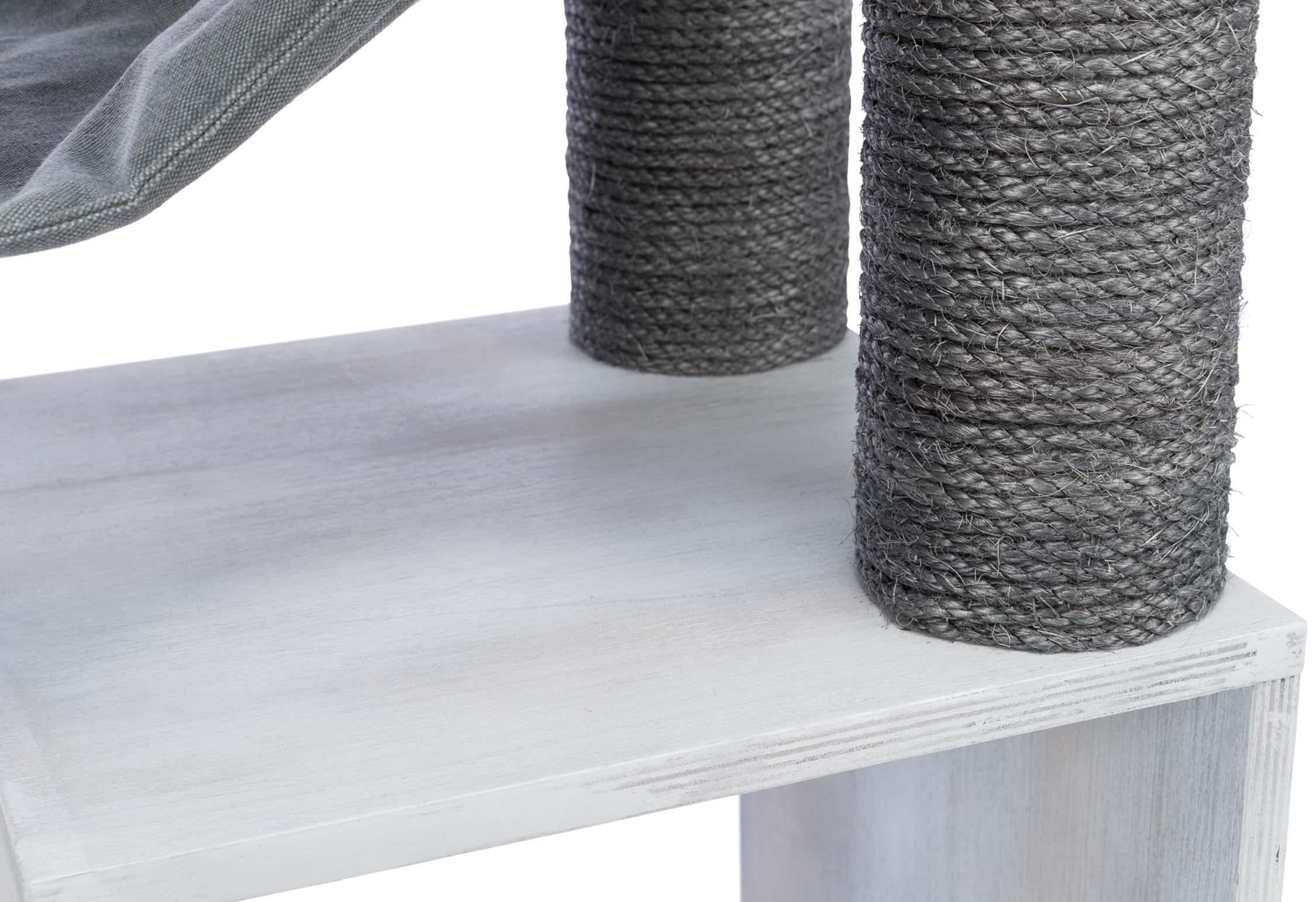 Klösmöbel med hyllfunktion, 72 × 110 × 38 cm, grå