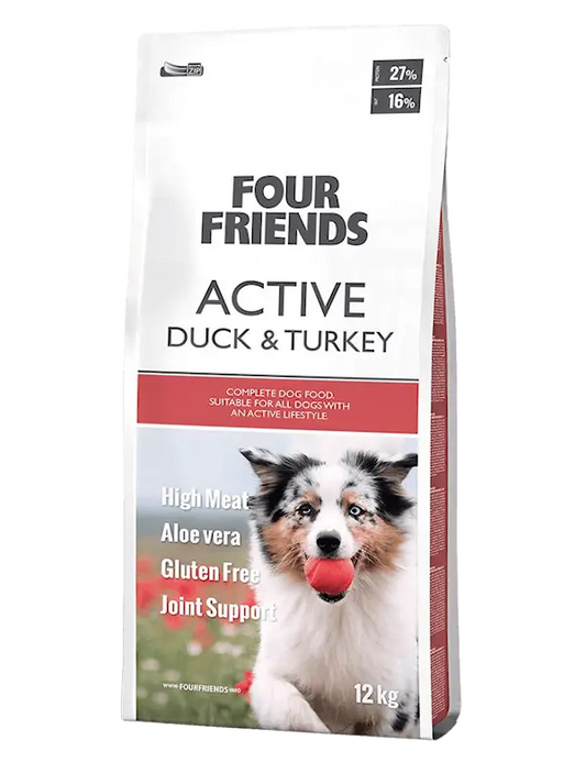 FourFriends Dog Active Duck & Turkey