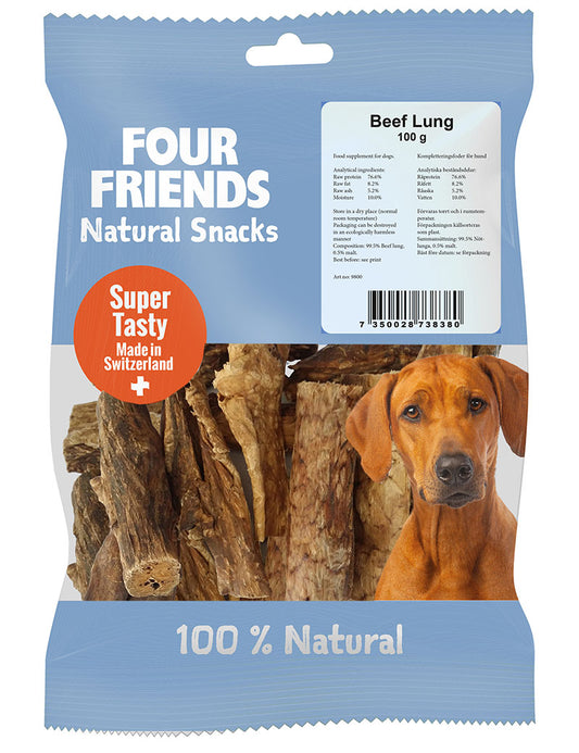 Four Friends Natural Snacks Beef Lung 800g