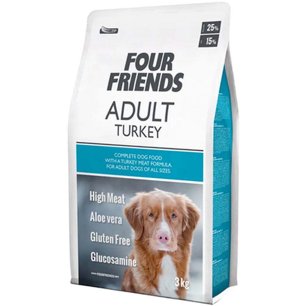 FourFriends Dog Adult Turkey