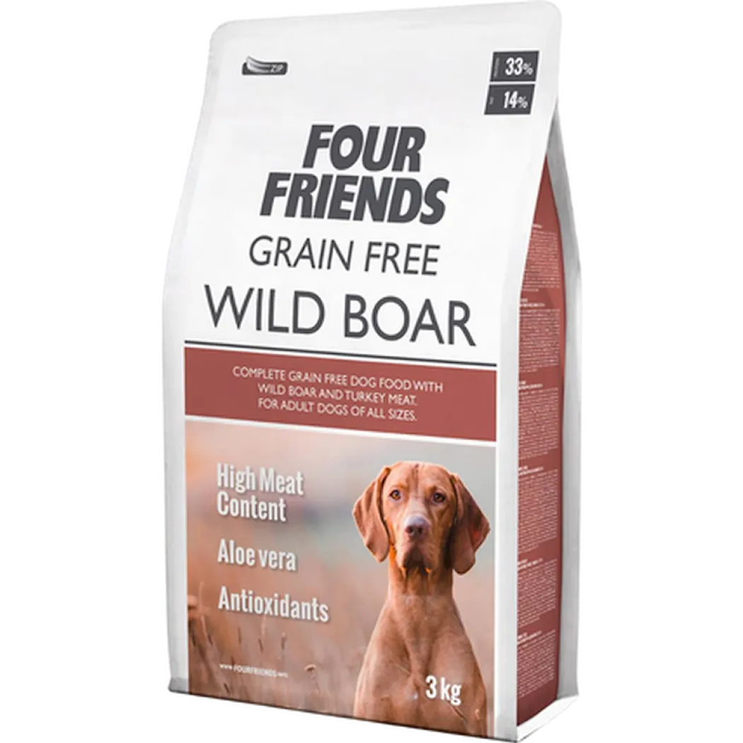 FourFriends Dog Grain Free Wild Boar