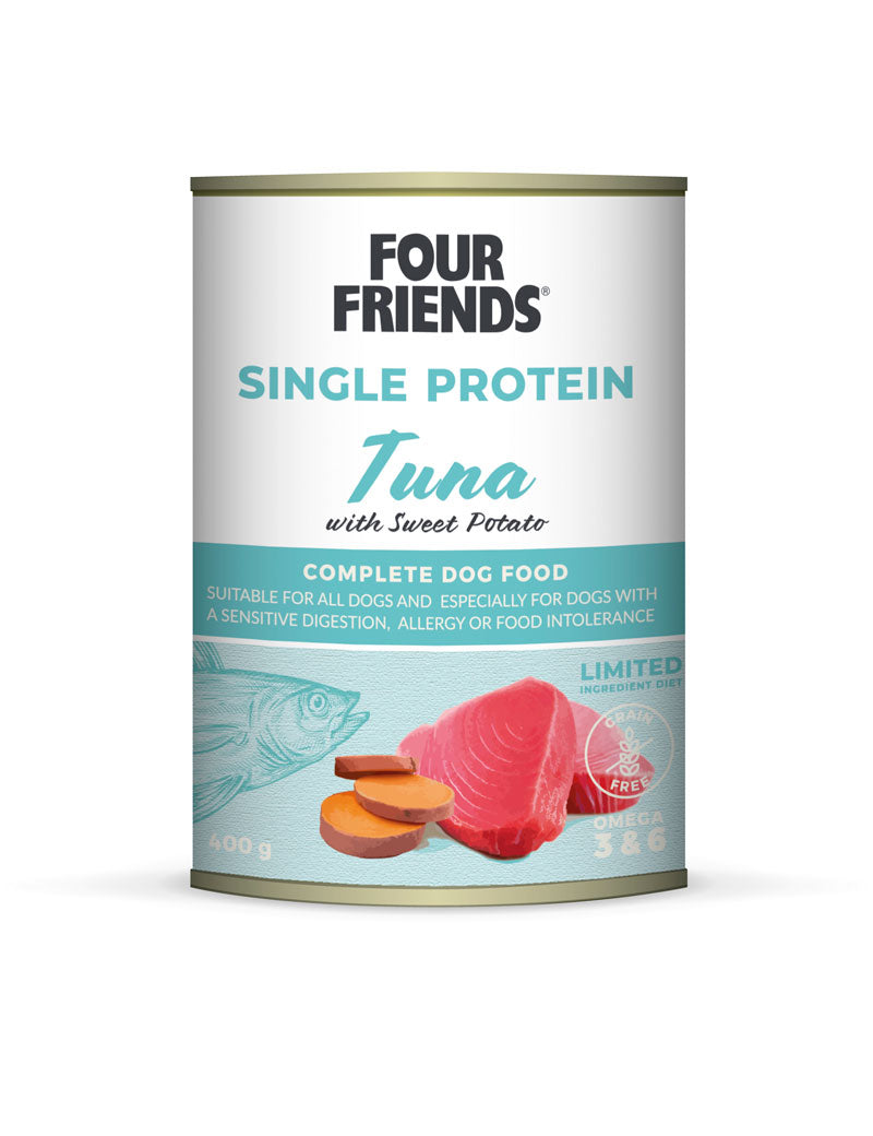 Four Friends Tuna & SP 400 g x 6