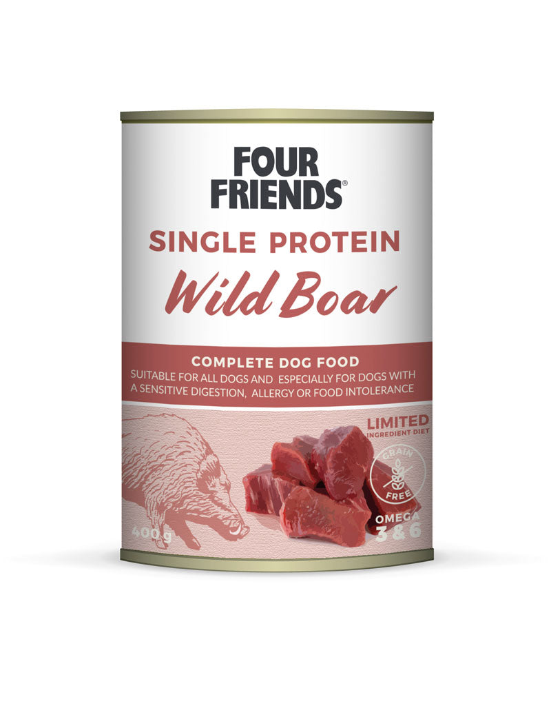 Four Friends Wild Boar 400 g x 6