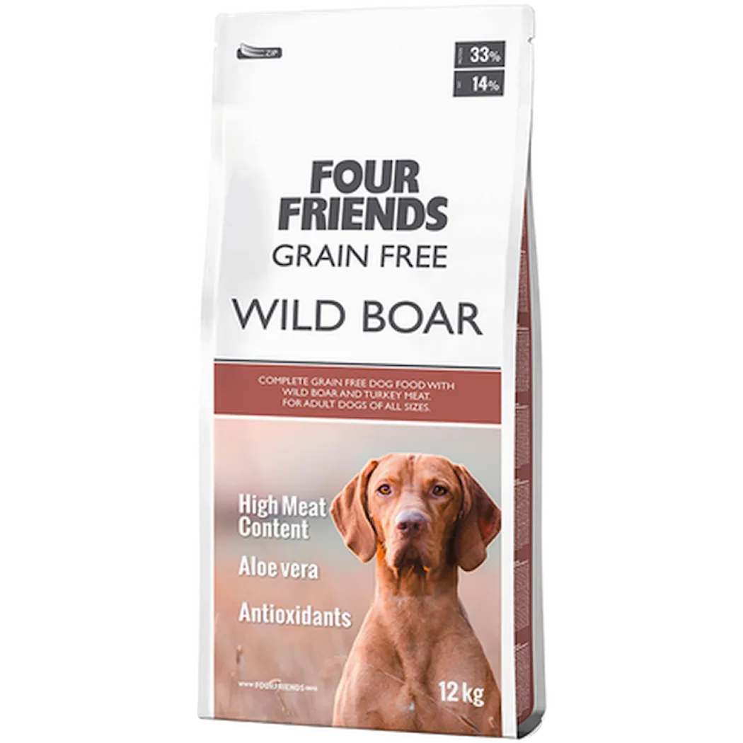 FourFriends Dog Grain Free Wild Boar