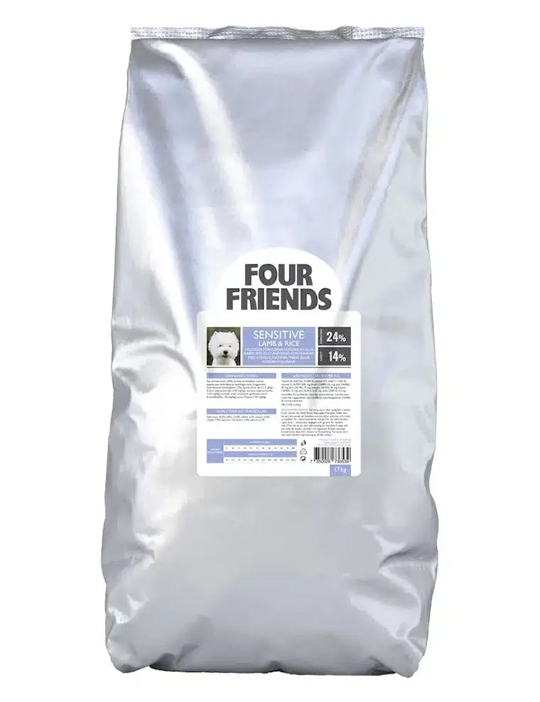 FourFriends Sensitive Lamb & Rice Torrfoder Hund