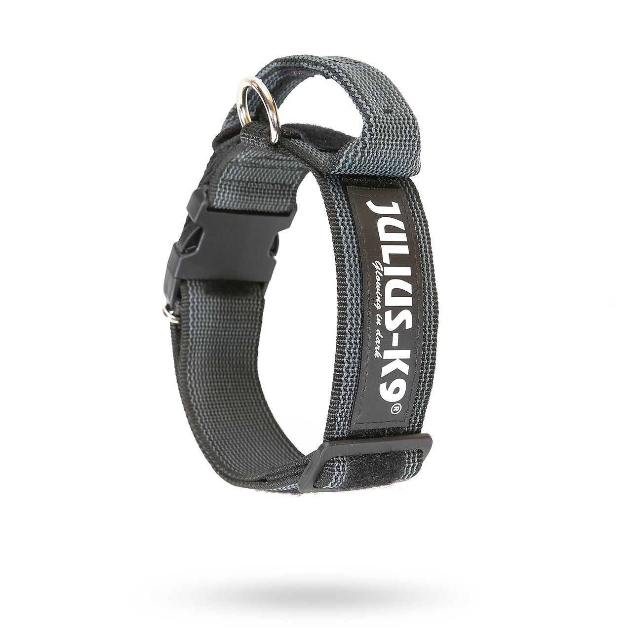 Julius-K9 Super grip halsband med Handtag Svart